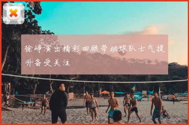 徐峥演出精彩回顾带动球队士气提升备受关注